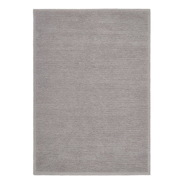 Cable Modern Plain Border Braided Knit Hand-Woven Textured Wool Flat-Pile Warm Grey Rug-Origins-Rug Love - The Most Loved Rug Store